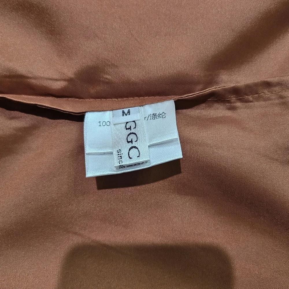 GGC by Jill London Rust Orange Sheath Maxi Dress Medium - Picture 10 of 10